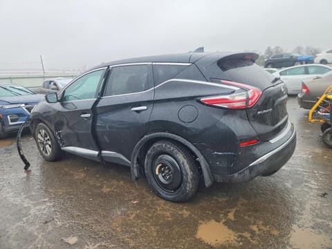 2017 Nissan Murano, VIN 5N1AZ2MH0HN124561. Фото 2 з 6 з аукціону Copart. Каталог авто зі США OpenDataCar.