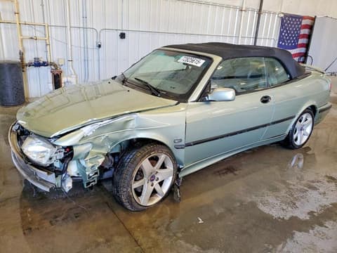 2002 Saab 9-3, VIN YS3DF75K127016651. Фото 1 з 6 з аукціону Copart. Каталог авто зі США OpenDataCar.