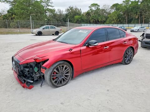 2024 Infiniti Q50, VIN JN1FV7DP3RM660411. Фото 1 з 6 з аукціону Copart. Каталог авто зі США OpenDataCar.