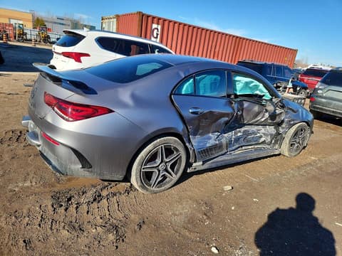 2022 Mercedes-benz CLA-Class, VIN W1K5J4HB8NN320201. Фото 3 з 6 з аукціону Copart. Каталог авто зі США OpenDataCar.