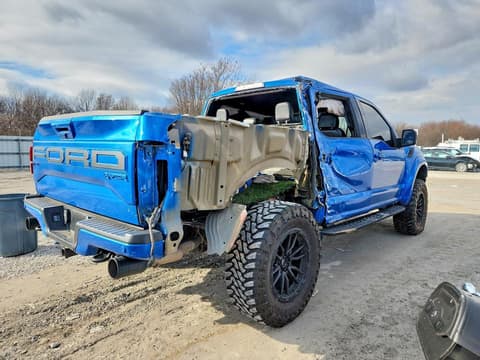 2020 Ford F-150 Lightning, VIN 1FTFW1RG0LFA15288. Фото 3 з 6 з аукціону Copart. Каталог авто зі США OpenDataCar.