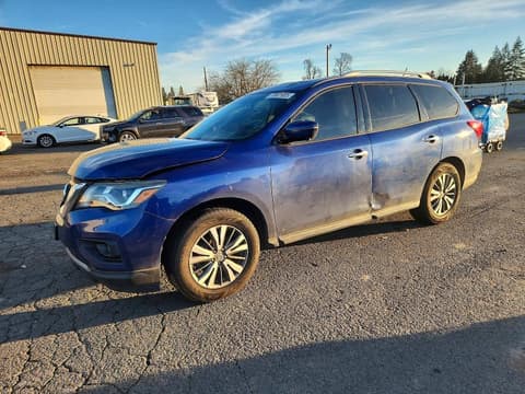 2017 Nissan Pathfinder, VIN 5N1DR2MMXHC690460. Фото 1 з 6 з аукціону Copart. Каталог авто зі США OpenDataCar.