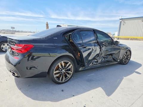 2018 Bmw M760i xDrive, VIN WBA7H6C59JG614777. Фото 3 из 6 с аукциона Copart. Каталог авто из США OpenDataCar.