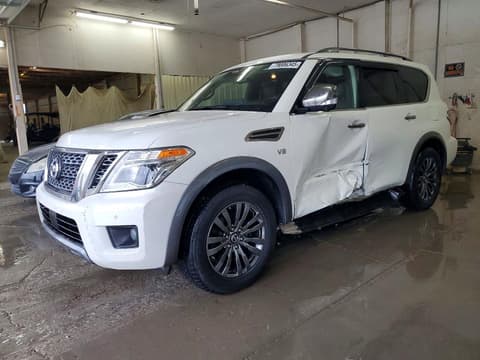 2018 Nissan Armada, VIN JN8AY2NE8J9735257. Фото 1 з 6 з аукціону Copart. Каталог авто зі США OpenDataCar.