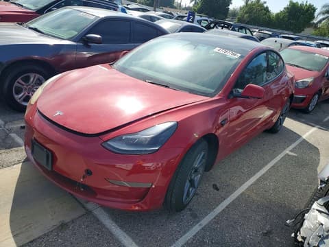 2022 Tesla Model 3, VIN 5YJ3E1EA7NF288906. Фото 1 з 6 з аукціону Copart. Каталог авто зі США OpenDataCar.