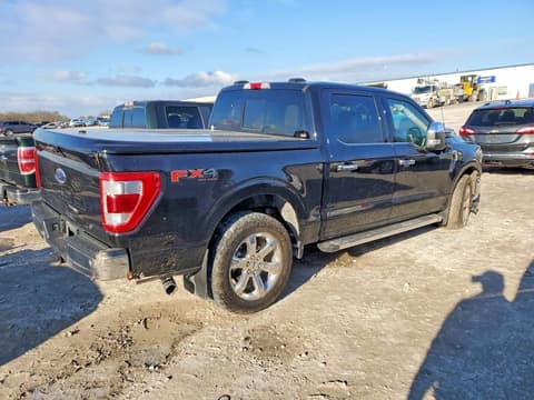 2023 Ford F-150 Lightning, VIN 1FTFW1E54PKD11707. Фото 3 з 6 з аукціону Copart. Каталог авто зі США OpenDataCar.