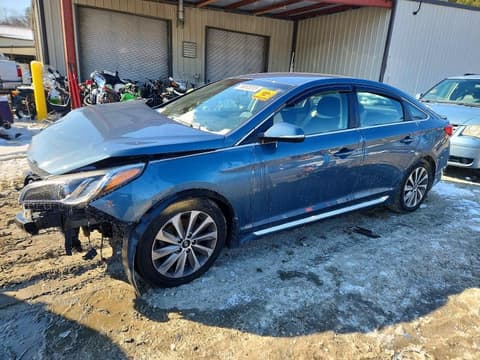 2016 Hyundai Sonata, VIN 5NPE34AF2GH423604. Фото 1 з 6 з аукціону Copart. Каталог авто зі США OpenDataCar.