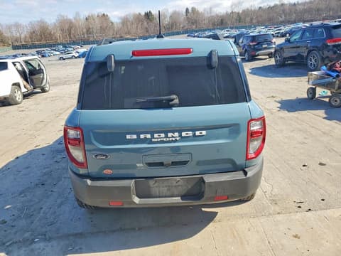 2022 Ford Bronco Sport, VIN 3FMCR9B67NRE36839. Фото 6 з 6 з аукціону Copart. Каталог авто зі США OpenDataCar.