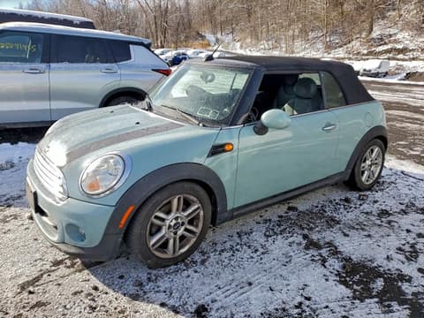 2012 Mini Cooper, VIN WMWZN3C57CT134893. Фото 1 з 6 з аукціону Copart. Каталог авто зі США OpenDataCar.