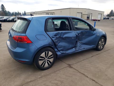 2016 Volkswagen e-Golf, VIN WVWKP7AU7GW913747. Фото 3 з 6 з аукціону Copart. Каталог авто зі США OpenDataCar.