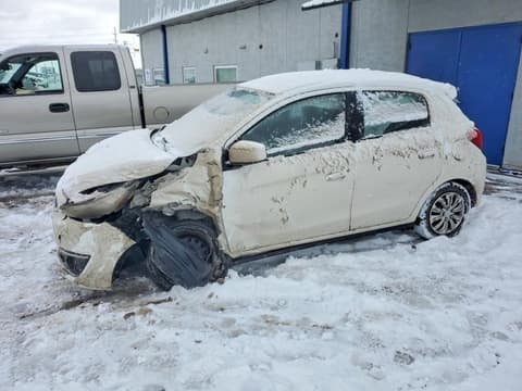 2019 Mitsubishi Mirage, VIN ML32A3HJ2KH001467. Фото 1 з 6 з аукціону Copart. Каталог авто зі США OpenDataCar.