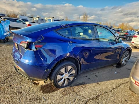 2023 Tesla Model Y, VIN 7SAYGDEE9PF670946. Фото 3 з 6 з аукціону Copart. Каталог авто зі США OpenDataCar.