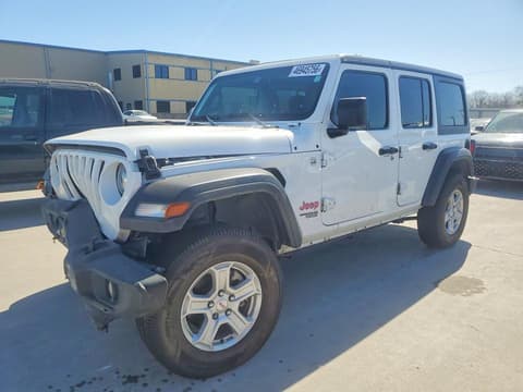 2020 Jeep Wrangler Unlimited, VIN 1C4HJXDG4LW340091. Zdjęcie 1 z 6 z aukcji Copart. Katalog aut z USA OpenDataCar.