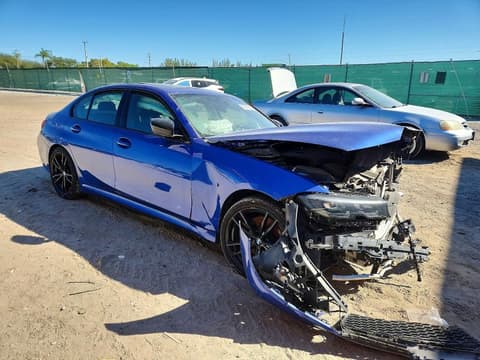 2022 Bmw 3 Series, VIN 3MW5R1J00N8C30633. Фото 4 з 6 з аукціону Copart. Каталог авто зі США OpenDataCar.