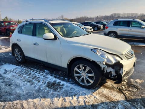2012 Infiniti EX35, VIN JN1AJ0HR7CM451107. Фото 4 з 6 з аукціону Copart. Каталог авто зі США OpenDataCar.