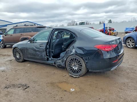 2022 Mercedes-benz C-Class, VIN W1KAF4HB0NR015395. Фото 2 из 6 с аукциона Copart. Каталог авто из США OpenDataCar.