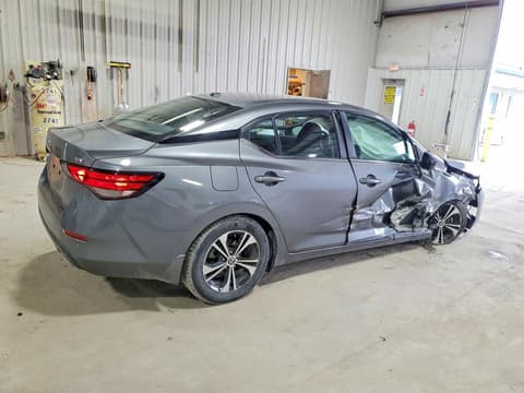 2022 Nissan Sentra, VIN 3N1AB8CV5NY275190. Zdjęcie 3 z 6 z aukcji Copart. Katalog aut z USA OpenDataCar.