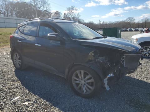 2013 Hyundai Tucson, VIN KM8JU3AC2DU675460. Фото 4 з 6 з аукціону Copart. Каталог авто зі США OpenDataCar.