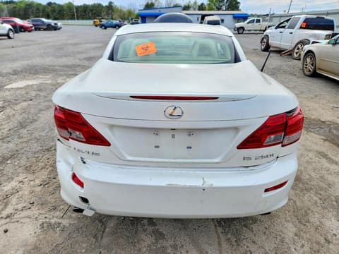 2010 Lexus IS 250c, VIN JTHFF2C25A2504548. Фото 6 з 6 з аукціону Copart. Каталог авто зі США OpenDataCar.