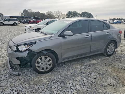 2022 Kia Rio, VIN 3KPA24AD2NE454708. Photo 1 of 6 from Copart auction. OpenDataCar US salvage catalog.