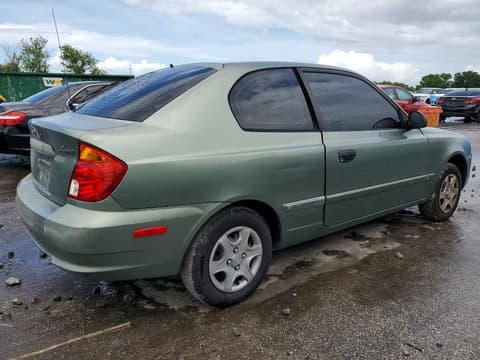 2004 Hyundai Accent, VIN KMHCG35C64U286556. Фото 3 з 6 з аукціону Copart. Каталог авто зі США OpenDataCar.