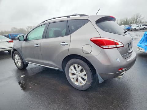 2012 Nissan Murano, VIN JN8AZ1MWXCW216166. Фото 2 з 6 з аукціону Copart. Каталог авто зі США OpenDataCar.