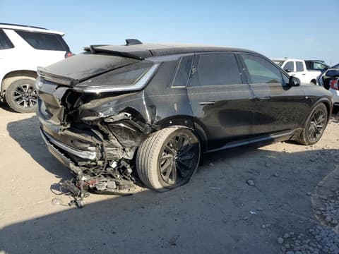 2024 Cadillac LYRIQ, VIN 1GYKPVRK7RZ118605. Фото 3 из 6 с аукциона Copart. Каталог авто из США OpenDataCar.