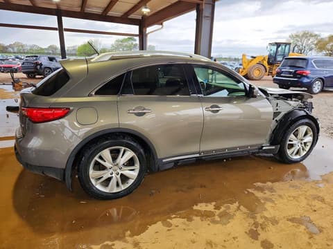 2016 Infiniti QX70, VIN JN8CS1MW1GM752602. Фото 3 з 6 з аукціону Copart. Каталог авто зі США OpenDataCar.