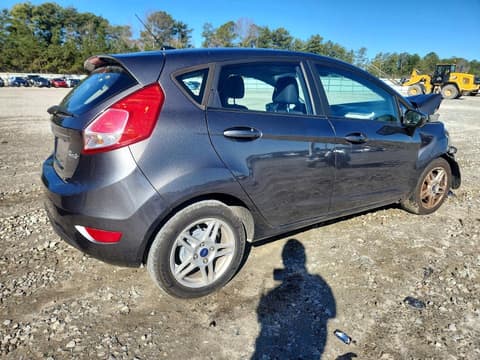 2018 Ford Fiesta, VIN 3FADP4EJ6JM107919. Фото 3 из 6 с аукциона Copart. Каталог авто из США OpenDataCar.