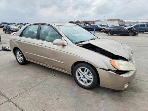 2005 Kia Spectra, VIN KNAFE121255163974. Фото 4 з 6 з аукціону Copart. Каталог авто зі США OpenDataCar.