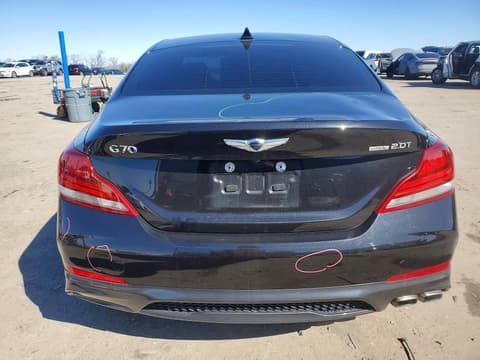 2019 Genesis G70, VIN KMTG64LA0KU033344. Фото 6 из 6 с аукциона Copart. Каталог авто из США OpenDataCar.