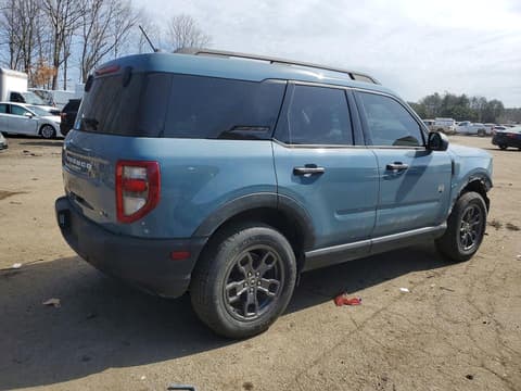 2023 Ford Bronco Sport, VIN 3FMCR9B65PRD72500. Фото 3 из 6 с аукциона Copart. Каталог авто из США OpenDataCar.