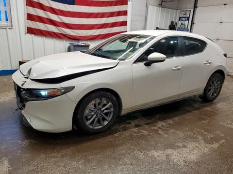 2022 Mazda 3, VIN JM1BPAJL5N1514477. Фото 1 з 6 з аукціону Copart. Каталог авто зі США OpenDataCar.