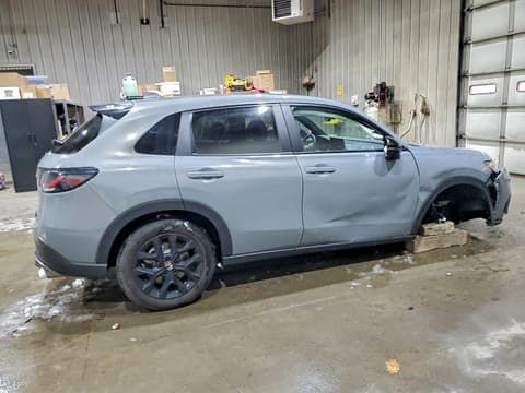 2025 Honda HR-V, VIN 3CZRZ2H52SM790601. Фото 3 з 6 з аукціону Copart. Каталог авто зі США OpenDataCar.