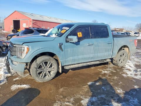 2023 Ford F-150 Lightning, VIN 1FTFW1E51PKE05348. Фото 1 з 6 з аукціону Copart. Каталог авто зі США OpenDataCar.