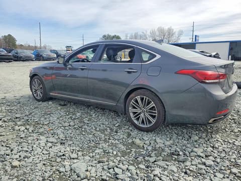 2018 Genesis G80, VIN KMHGN4JE1JU260589. Фото 2 з 6 з аукціону Copart. Каталог авто зі США OpenDataCar.