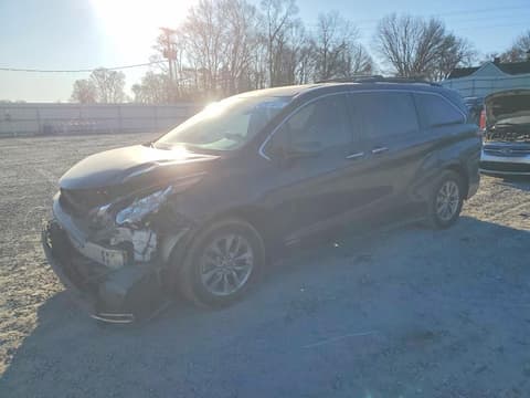 2021 Toyota Sienna, VIN 5TDJRKEC9MS018847. Фото 1 з 6 з аукціону Copart. Каталог авто зі США OpenDataCar.