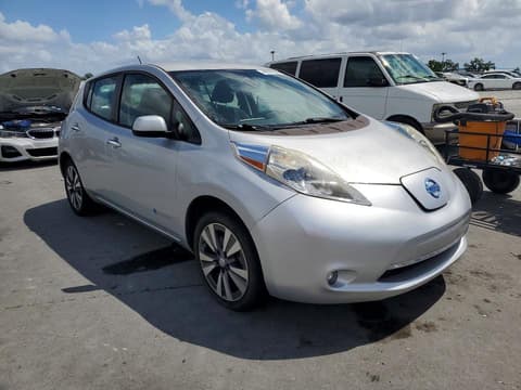 2015 Nissan Leaf, VIN 1N4AZ0CP6FC316986. Фото 4 из 6 с аукциона Copart. Каталог авто из США OpenDataCar.