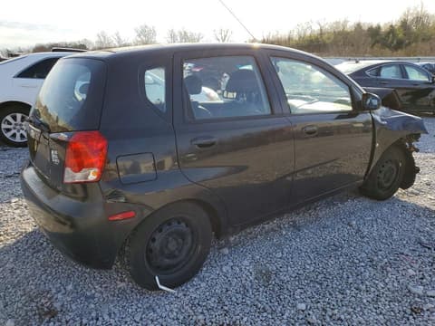 2007 Chevrolet Aveo, VIN KL1TD66667B779944. Фото 3 з 6 з аукціону Copart. Каталог авто зі США OpenDataCar.