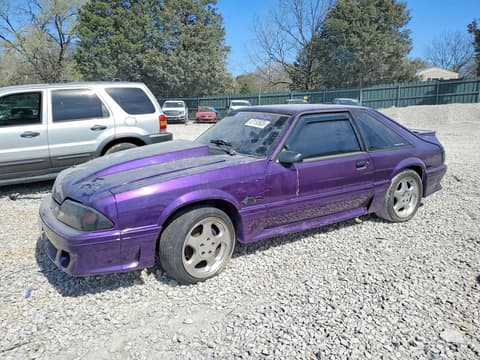1990 Ford Mustang, VIN 1FACP42E6LF145236. Photo 1 of 6 from Copart auction. OpenDataCar US salvage catalog.