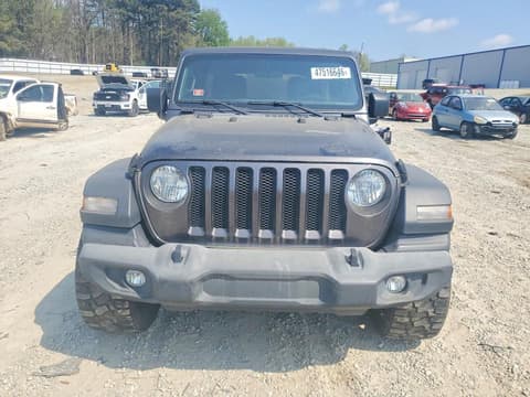 2018 Jeep Wrangler Unlimited, VIN 1C4HJXDN2JW202352. Фото 5 з 6 з аукціону Copart. Каталог авто зі США OpenDataCar.