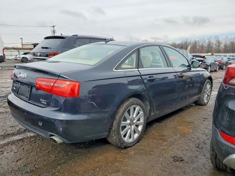 2014 Audi A6, VIN WAUFGAFC4EN072436. Фото 3 з 6 з аукціону Copart. Каталог авто зі США OpenDataCar.