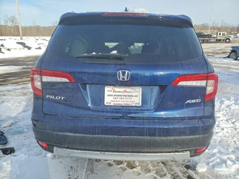 2019 Honda Pilot, VIN 5FNYF6H53KB080841. Zdjęcie 6 z 6 z aukcji Copart. Katalog aut z USA OpenDataCar.