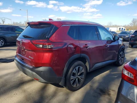 2021 Nissan Rogue, VIN JN8AT3BBXMW223875. Фото 3 з 6 з аукціону Copart. Каталог авто зі США OpenDataCar.