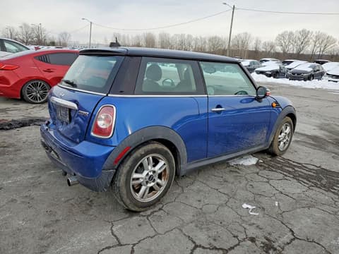 2013 Mini Cooper, VIN WMWSU3C58DT687302. Фото 3 з 6 з аукціону Copart. Каталог авто зі США OpenDataCar.