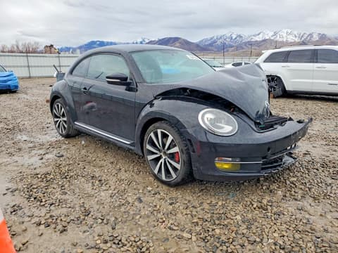 2012 Volkswagen Beetle, VIN 3VW4A7AT0CM632818. Фото 5 з 6 з аукціону Copart. Каталог авто зі США OpenDataCar.