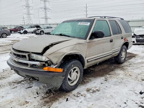 2001 Chevrolet Blazer, VIN 1GNDT13W51K230712. Фото 1 з 6 з аукціону Copart. Каталог авто зі США OpenDataCar.