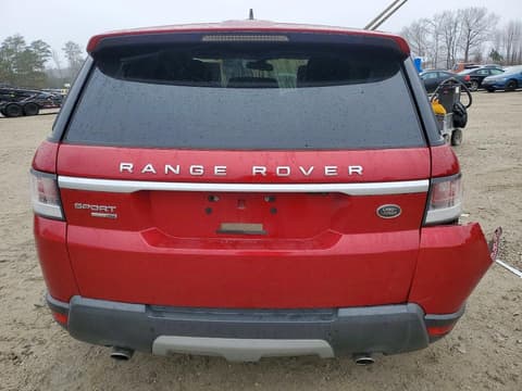 2016 Land rover Range Rover Sport, VIN SALWR2PF7GA658546. Zdjęcie 6 z 6 z aukcji Copart. Katalog aut z USA OpenDataCar.