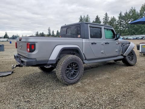 2020 Jeep Gladiator, VIN 1C6HJTFG1LL129431. Фото 3 из 6 с аукциона Copart. Каталог авто из США OpenDataCar.