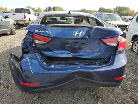 2016 Hyundai Elantra, VIN 5NPDH4AE8GH789992. Фото 6 з 6 з аукціону Copart. Каталог авто зі США OpenDataCar.